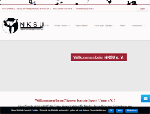 Tablet Screenshot of nksu.de